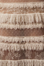 Layered Ivory Couture gown