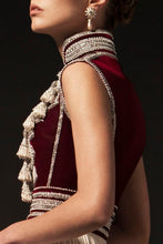 Military Inspired Embroidered Couture Jumpsuit