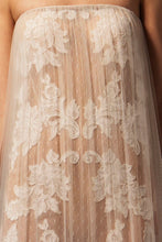 Strapless Lace Couture Gown