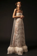 Strapless Lace Couture Gown