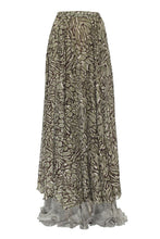 Animal Motif Top & Skirt