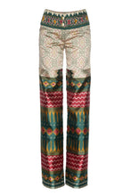 Vibrant Pattern Top & Pants