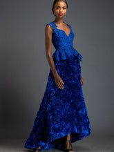 Bluson With Rose Skirt
