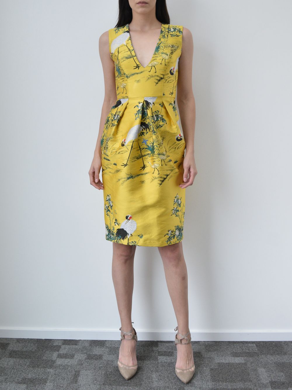 V-Neck Short Dress