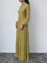 High Neck Long Dress