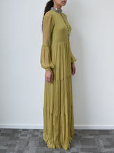 High Neck Long Dress