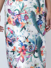 Mikado Silk Dress With Beading