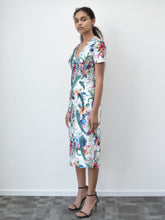 Mikado Silk Dress With Beading