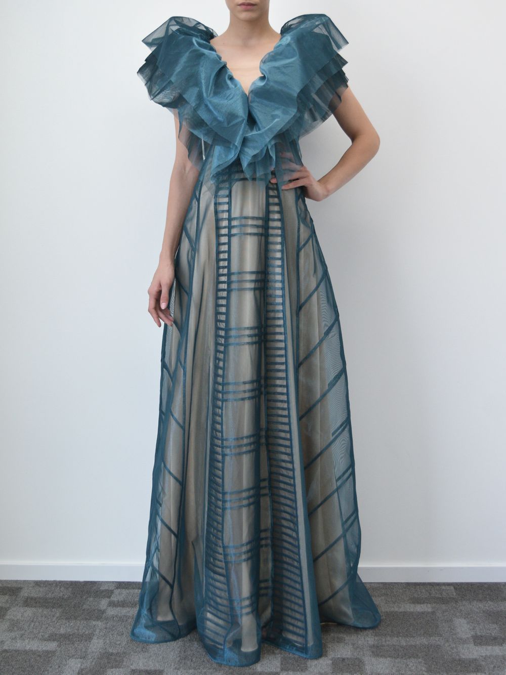 Charmeuse Satin Gown