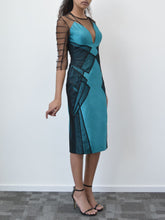 Beaded Silk Dress
