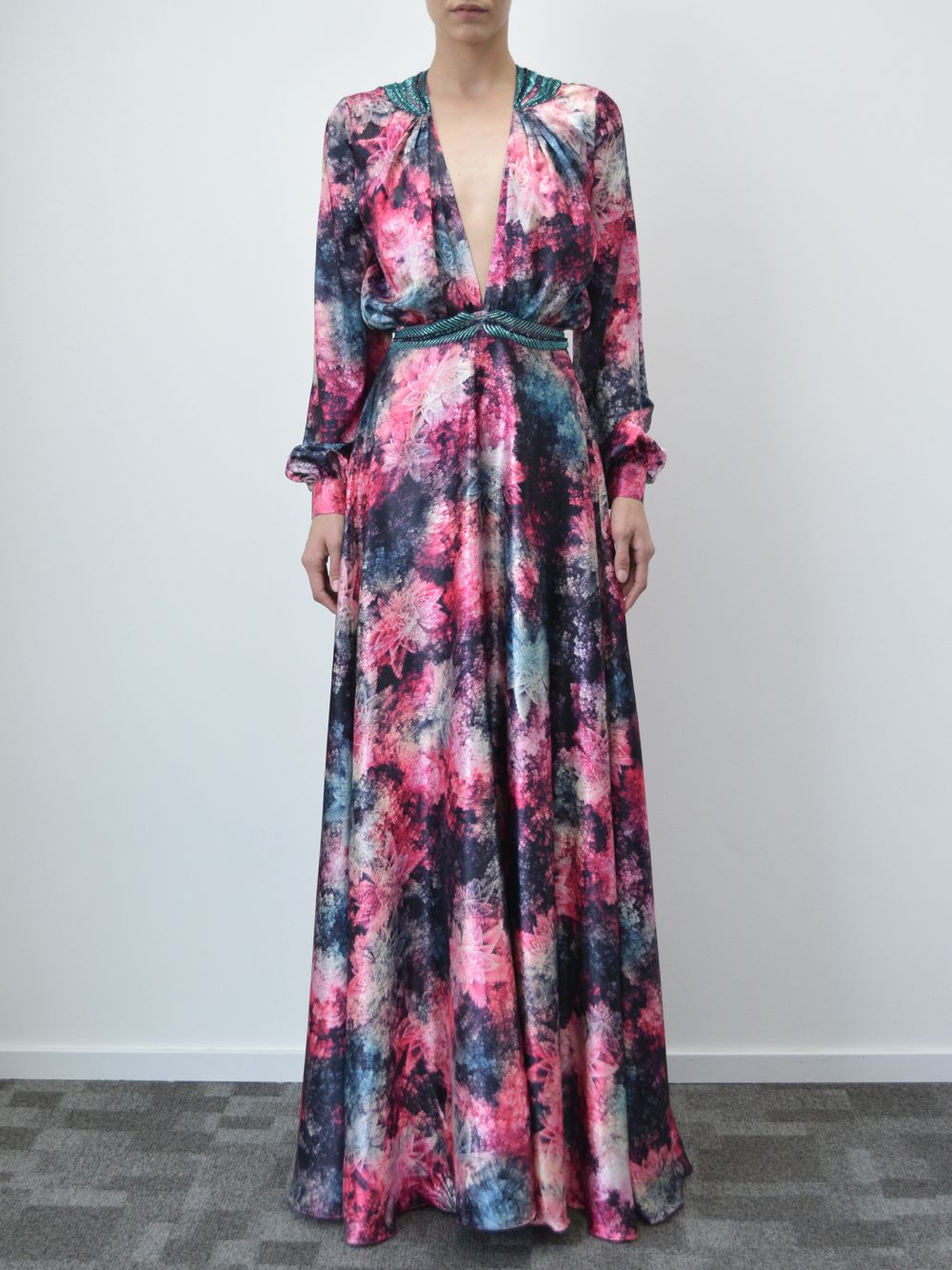Printed Gown