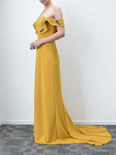 Embellished Yellow Gown