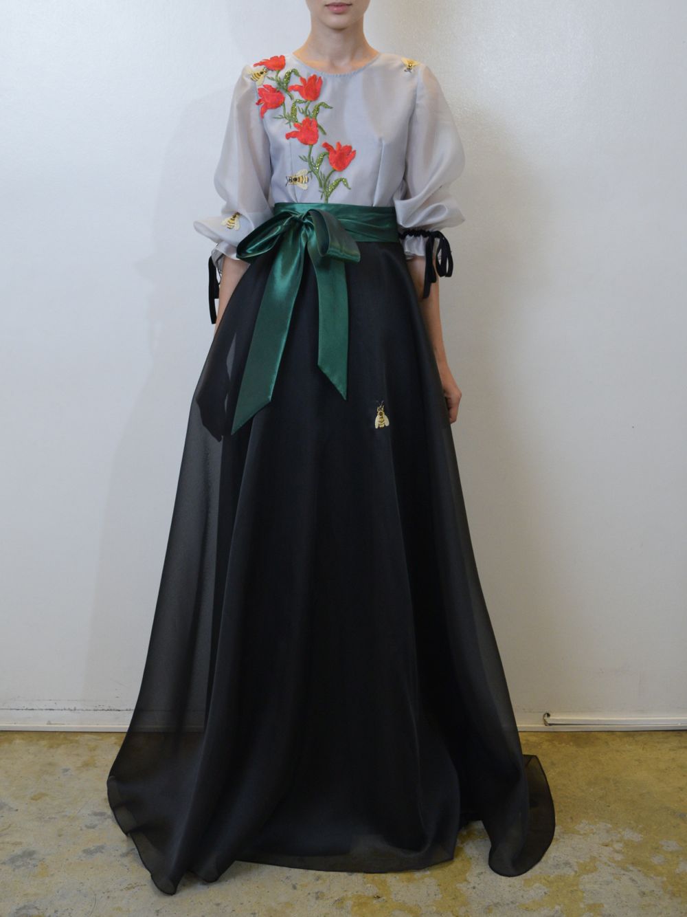 Embroidered Gown