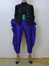 Embroidered Jacket & Silk Pants