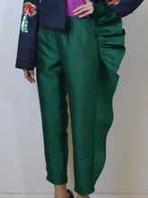 Embroidered Jacket & Silk Pants