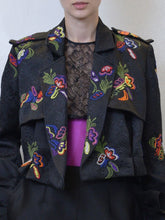 Embroidered Jacket & Silk Pants