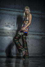 Vibrant Pattern Top & Pants