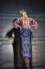 Sequin Embroidered Dress and Skirt