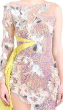 SILVER PEONY DRESS