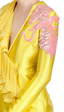 TAILORED SATIN DRESS