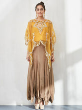 Mango Poncho with Skirt