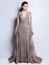 Fully Embroidered Gown