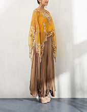 Mango Poncho with Skirt