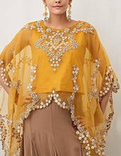 Mango Poncho with Skirt