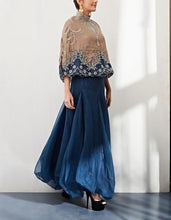 Neutral Cape Set with Skirt