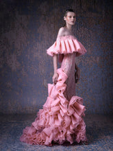 RUFFLED ORGANZA DRESS