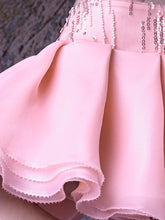 RUFFLED ORGANZA DRESS