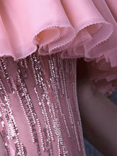 RUFFLED ORGANZA DRESS