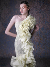 ONE SHOULDER LACE DRESS