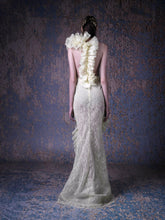 ONE SHOULDER LACE DRESS