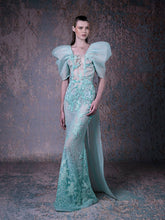 EMBELLISHED EVENING DRESS