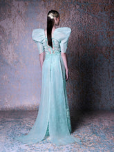 EMBELLISHED EVENING DRESS