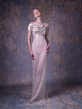 EMBELLISHED EVENING DRESS