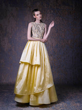 EMBELLISHED SILK DRESS