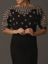 Peacock Swirl Wrap Dress