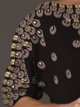 Peacock Swirl Wrap Dress