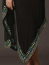 Embroidered Asymmetric Dress