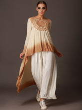 Peacock Swirl Asymmetric Top