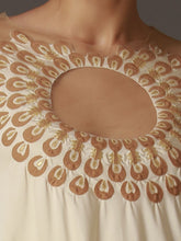 Peacock Swirl Asymmetric Top