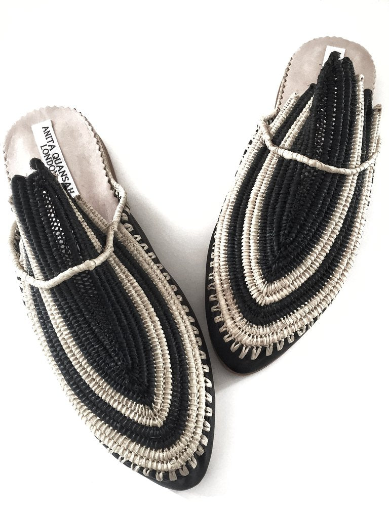 AKILA HANDWOVEN SLIPPERS