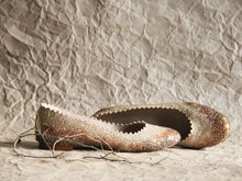 Vintage Gold Glass Slippers