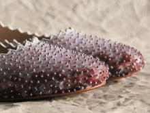 Burnt Grey Glass Slippers