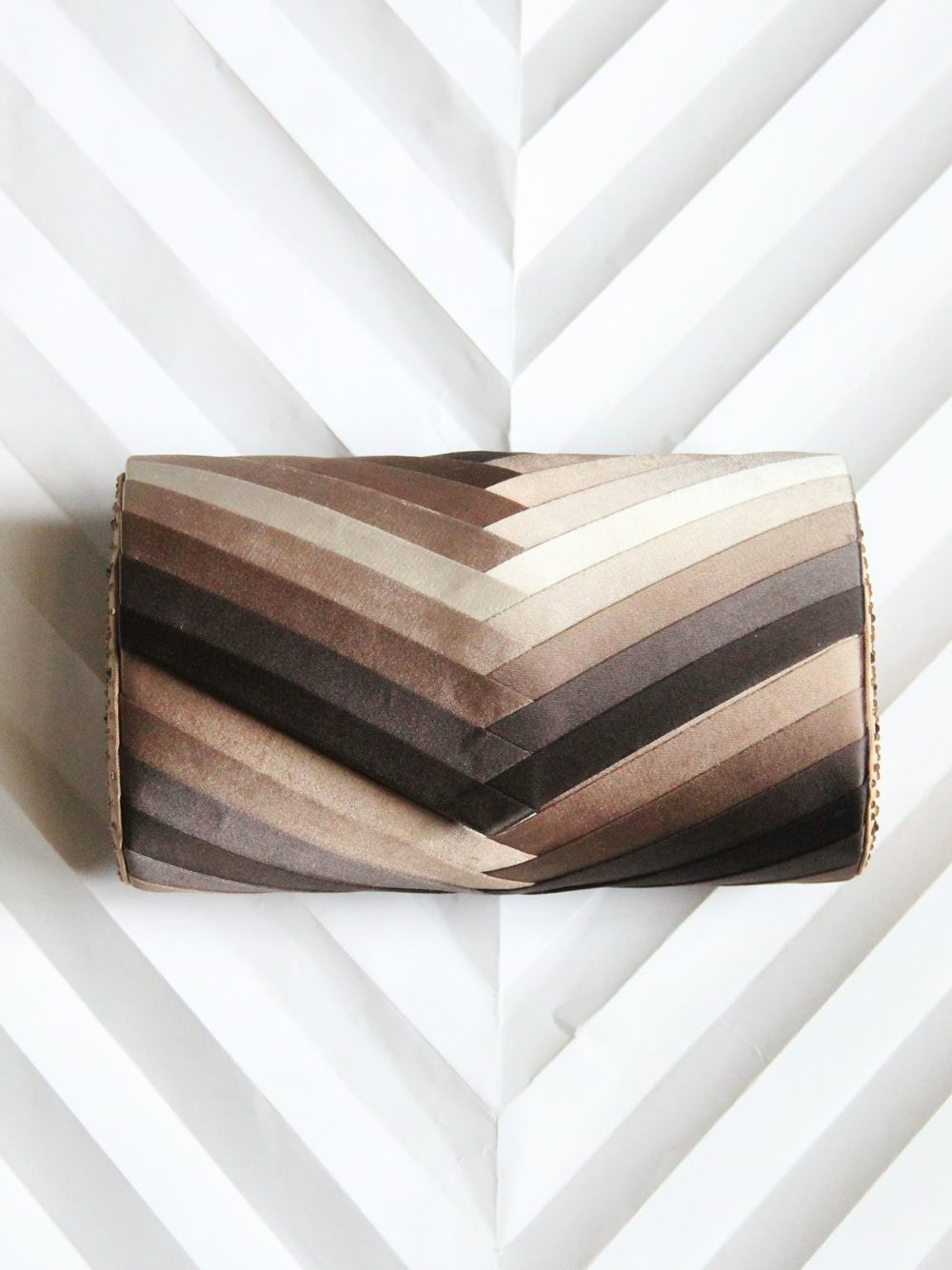 Mocha Ombre Clutch