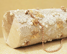 Ivory Narnia Clutch