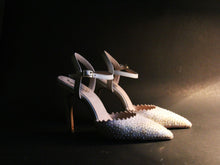Ivory Glass Mule Stiletto