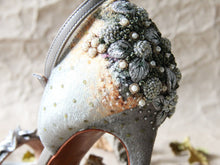 Fallen Leaves Stiletto - Silver